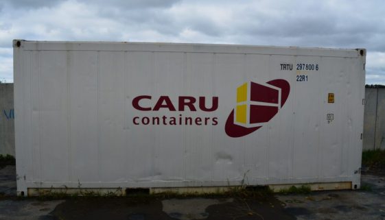 20ft container van Caru Containers